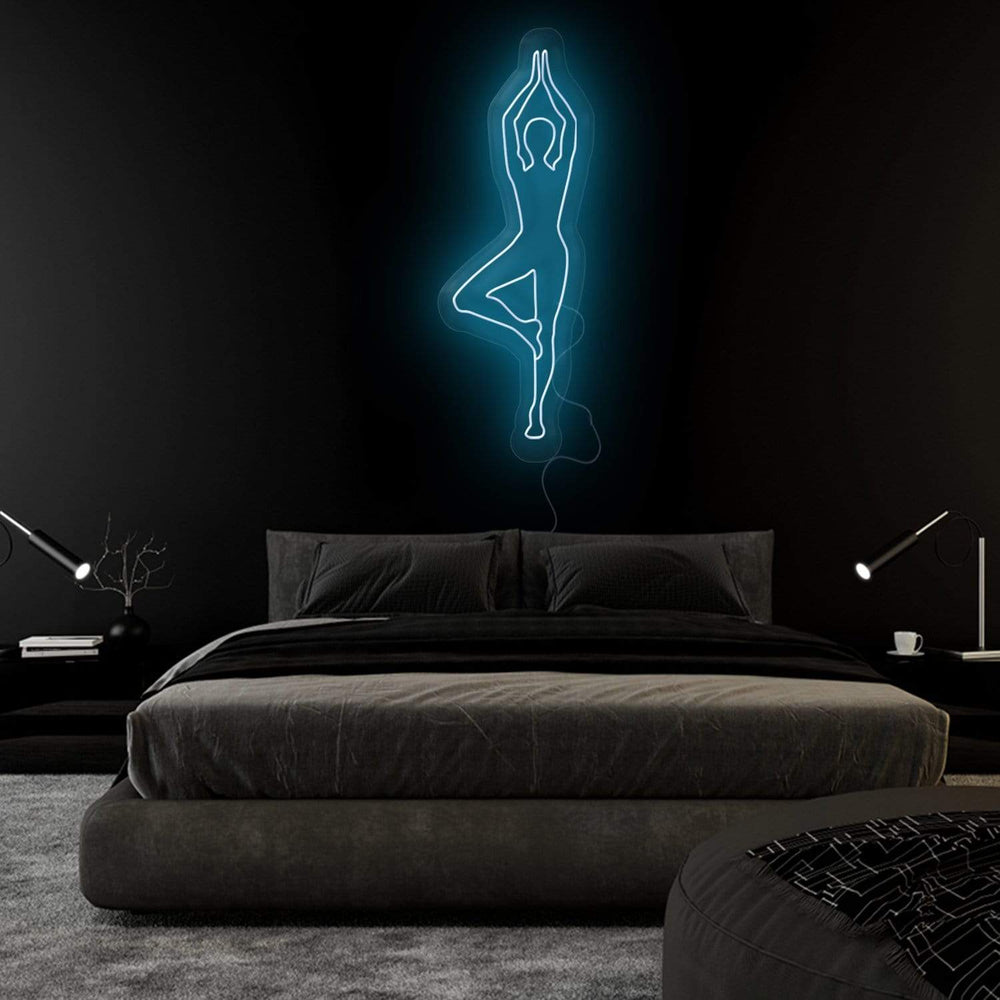 "Yoga" Neonschild Sign - NEONEVERGLOW
