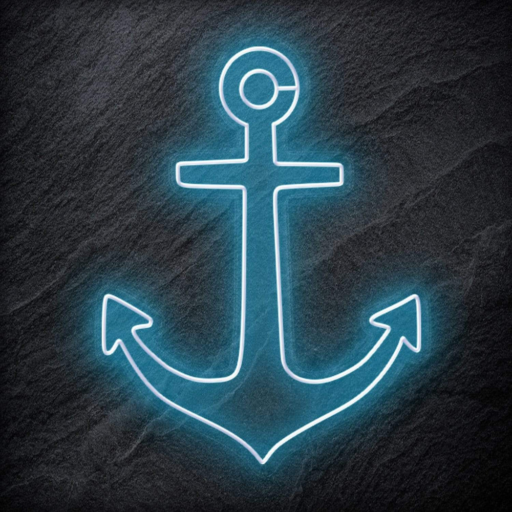 " Anker " Neonschild Schriftzug Sign - NEONEVERGLOW