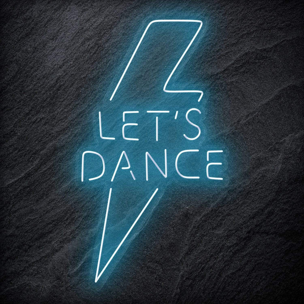 " Let´s Dance " Neon Schriftzug - NEONEVERGLOW