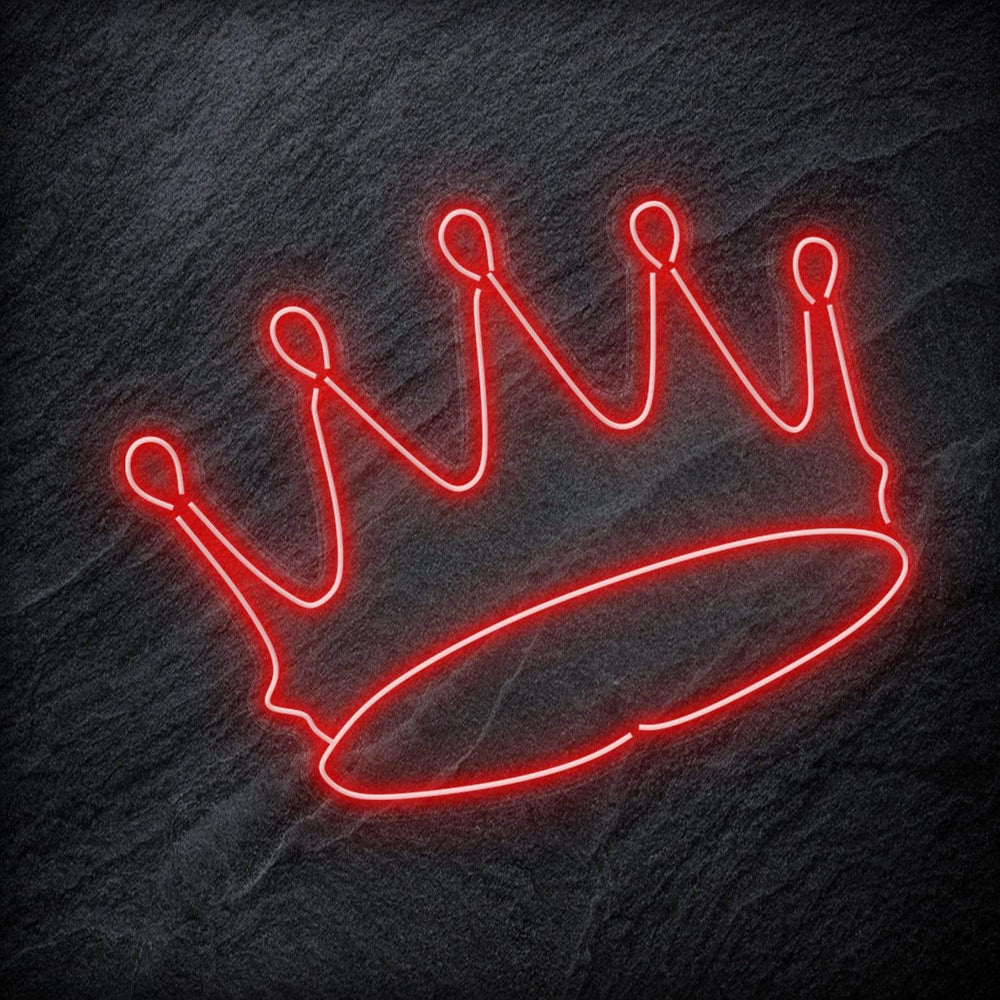 " Krone " Neonschild Sign - NEONEVERGLOW