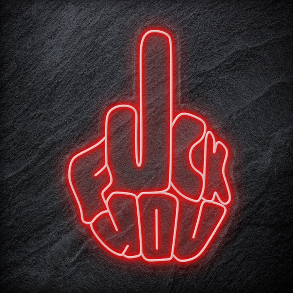 " F " Neonschild Schriftzug Sign - NEONEVERGLOW