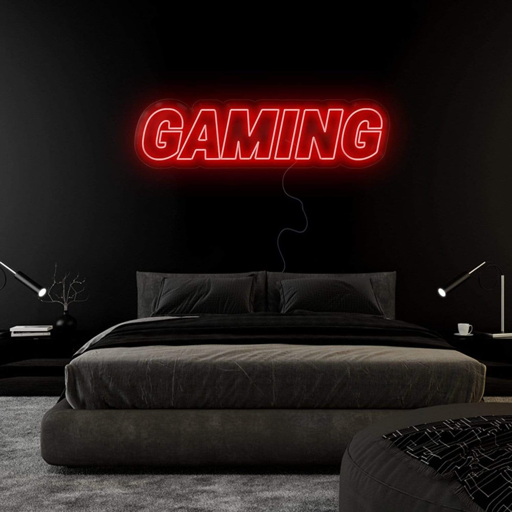 "Gaming" Game Neonschild Sign Schriftzug - NEONEVERGLOW