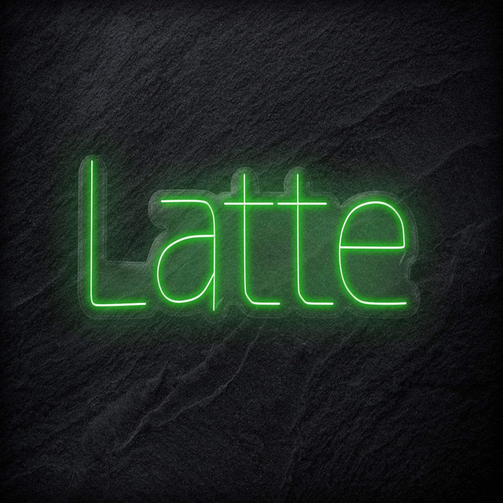 "Latte Coffee" Neon Schriftzug - NEONEVERGLOW