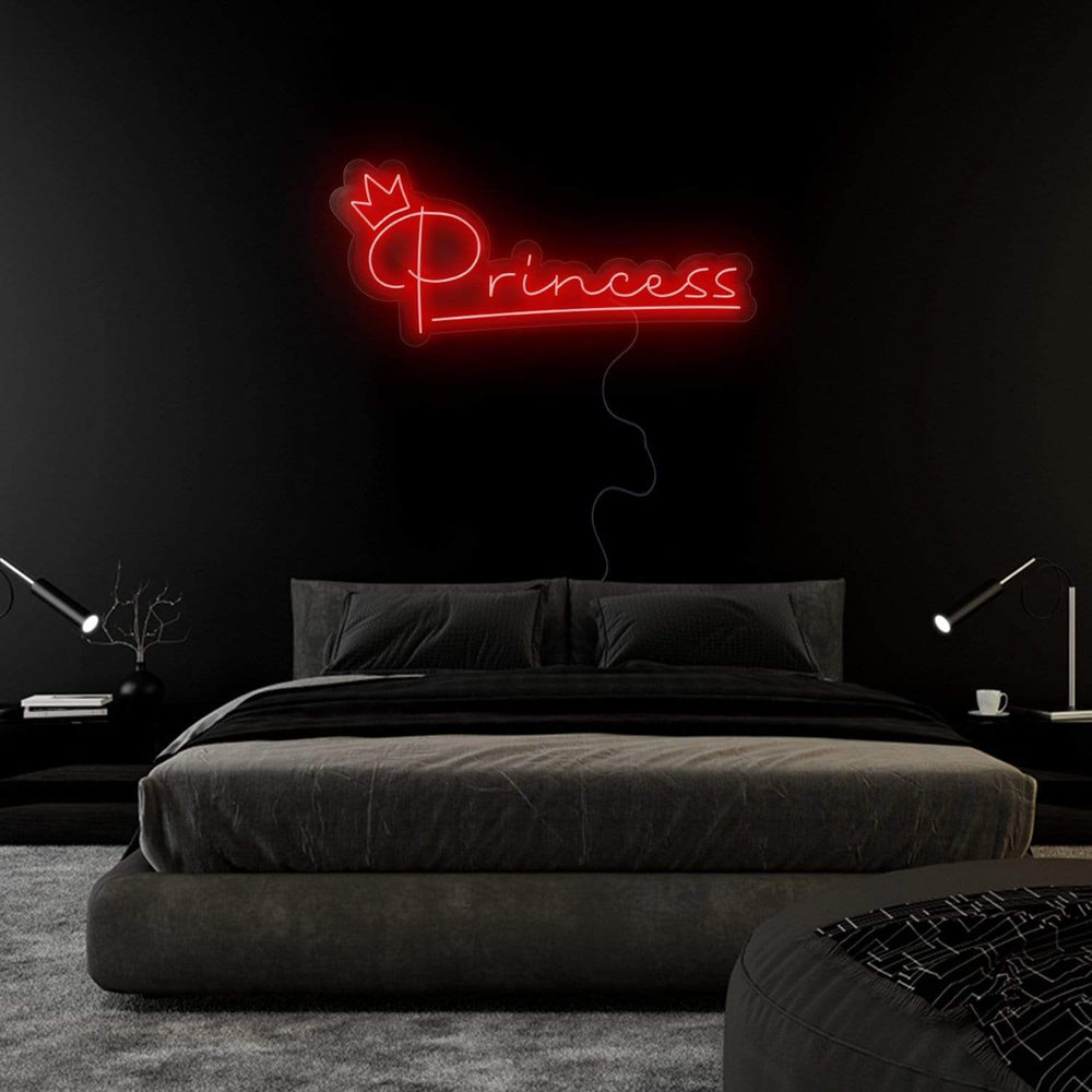 "Princess" Neon Sign Schriftzug - NEONEVERGLOW