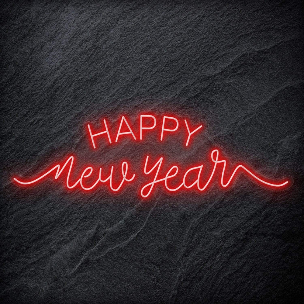 "Happy New Year" Neonschild - NEONEVERGLOW