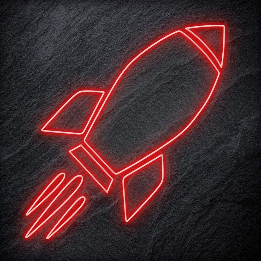 "Rocket" Neonschild - NEONEVERGLOW