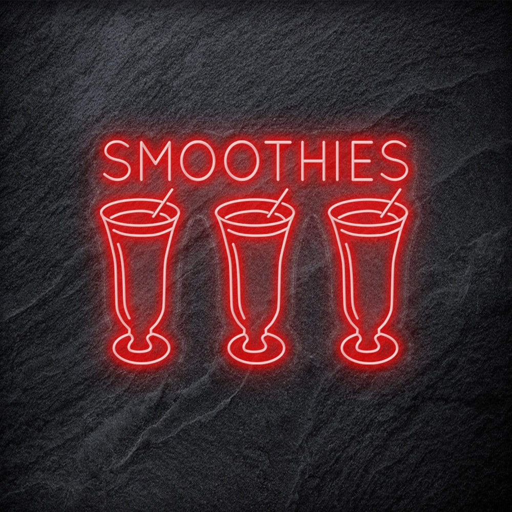 "Smoothies" Neon Schild - NEONEVERGLOW