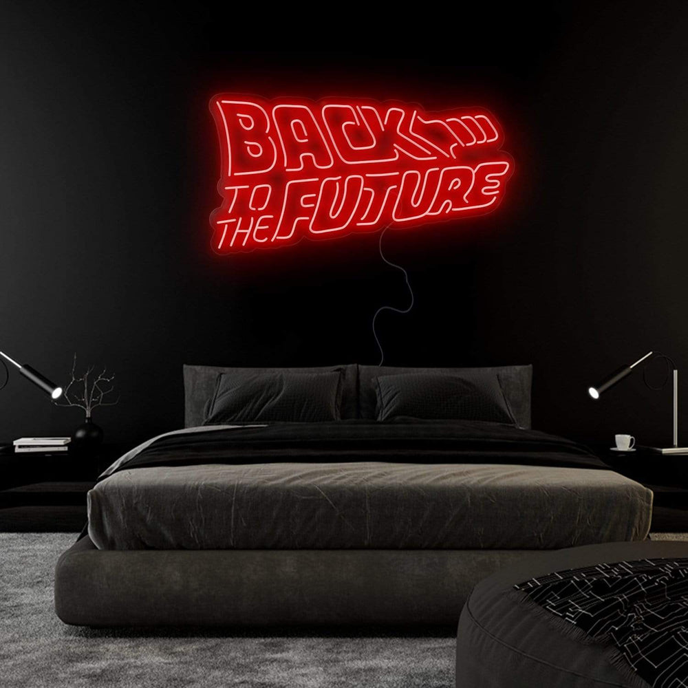 "Back to The Future" Neonschild Sign Schriftzug - NEONEVERGLOW