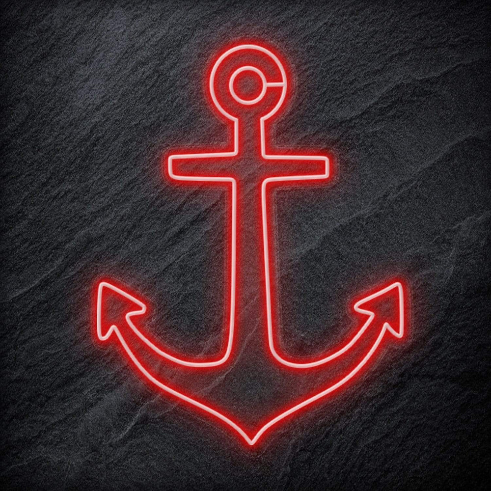 " Anker " Neonschild Schriftzug Sign - NEONEVERGLOW