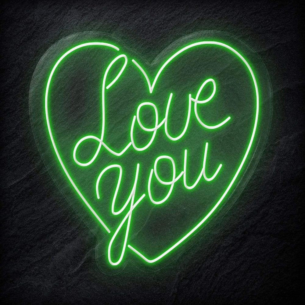 "Love You" Neonschild - NEONEVERGLOW