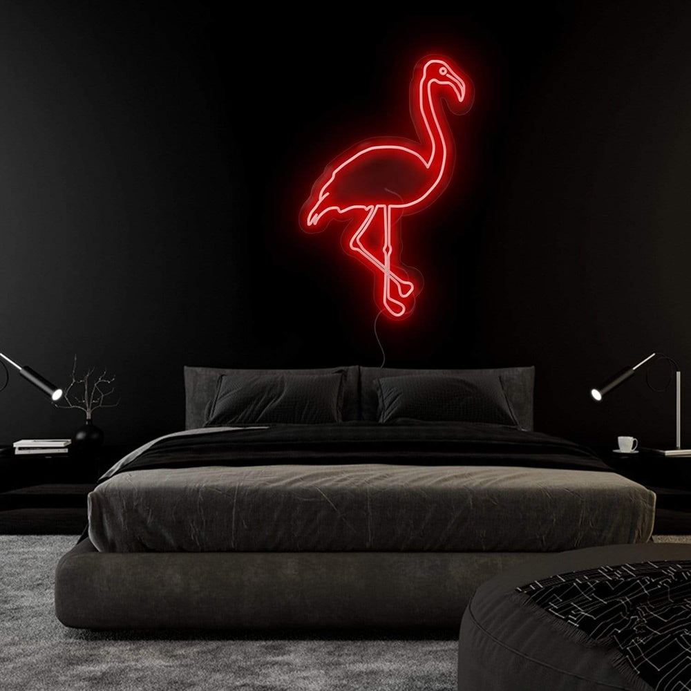 "Gans Bird" Neonschild Sign Schriftzug - NEONEVERGLOW