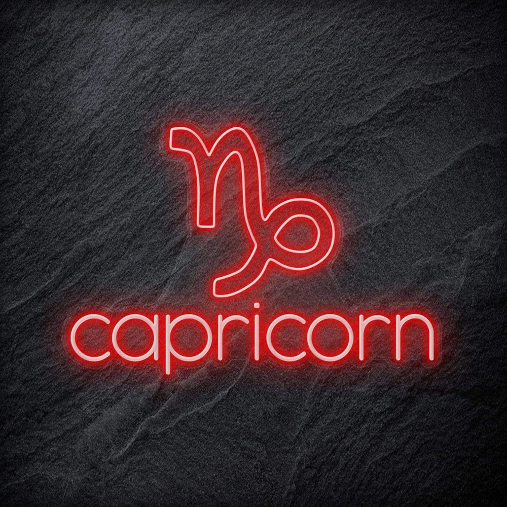 "Capricorn" Neonschild - NEONEVERGLOW