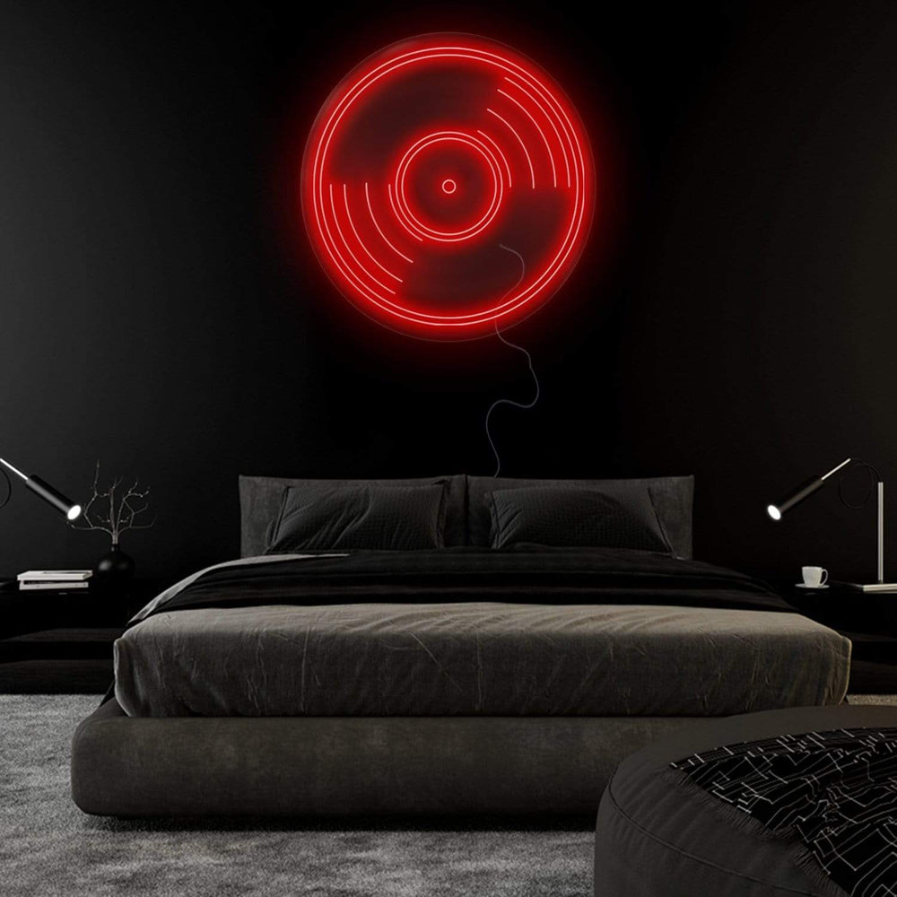 "DVD Musik" Neonschild Sign - NEONEVERGLOW