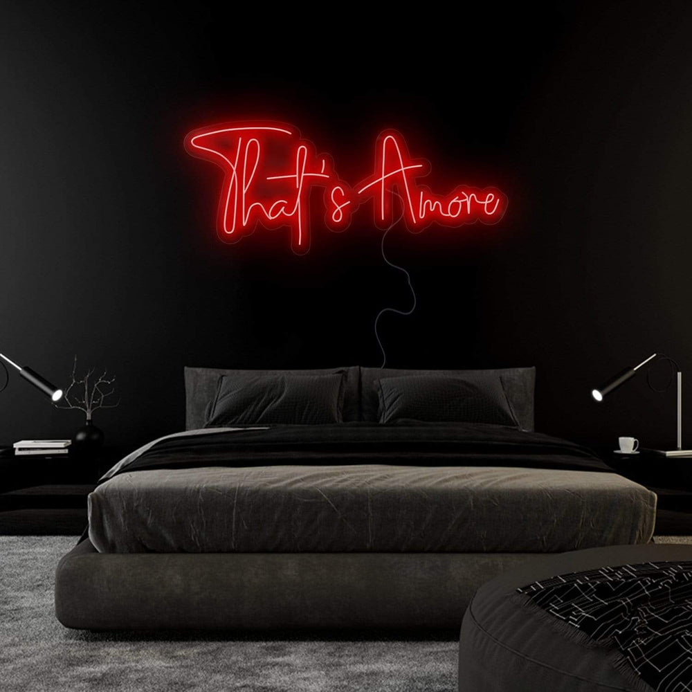 "That´s Amore" Neon Sign Schriftzug - NEONEVERGLOW