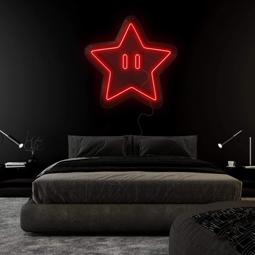 "Stern" Neonschild Sign - NEONEVERGLOW