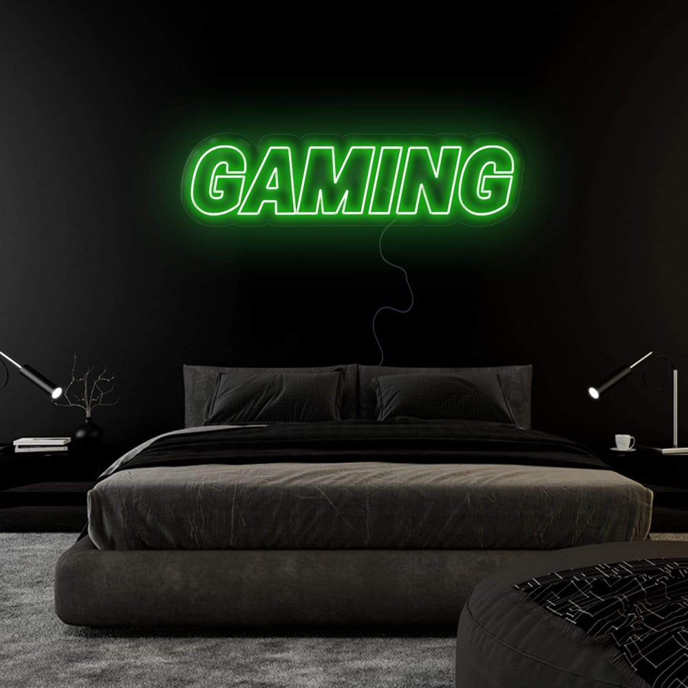 "Gaming" Game Neonschild Sign Schriftzug - NEONEVERGLOW