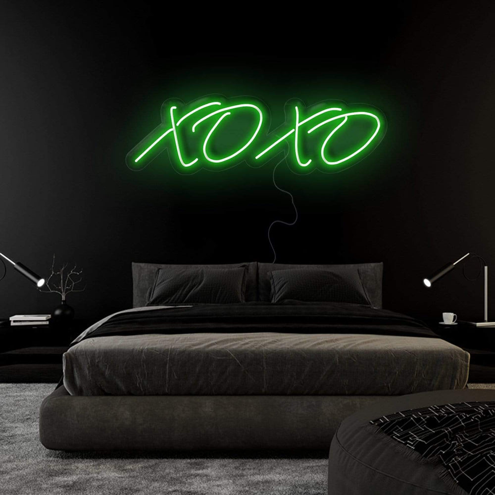 " Xo Xo" Neonschild Sign Schriftzug - NEONEVERGLOW