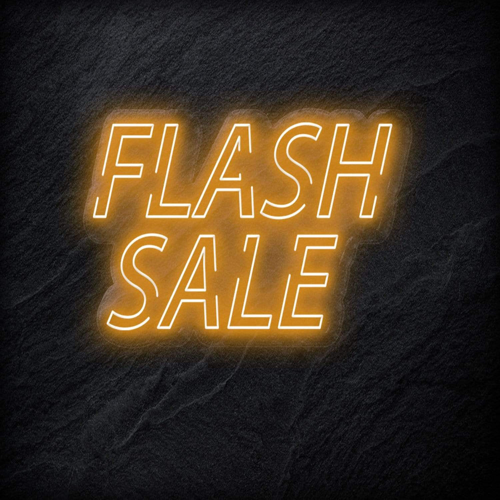 "Flash Sale" Neon Schriftzug - NEONEVERGLOW