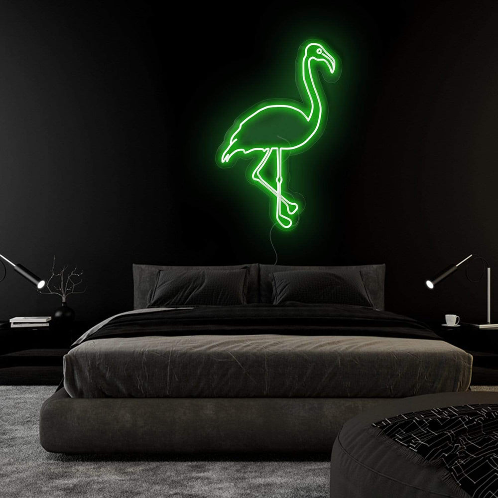 "Gans Bird" Neonschild Sign Schriftzug - NEONEVERGLOW