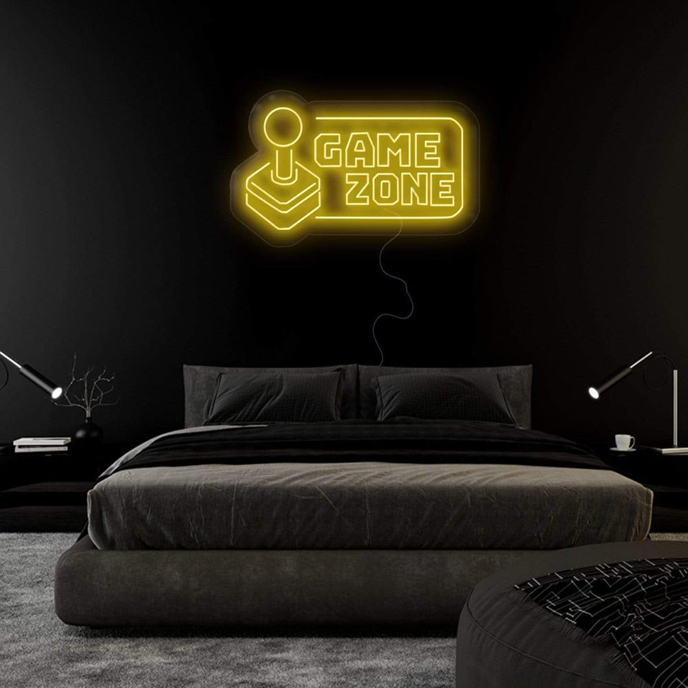 "Game Zone" Neonschild Sign - NEONEVERGLOW