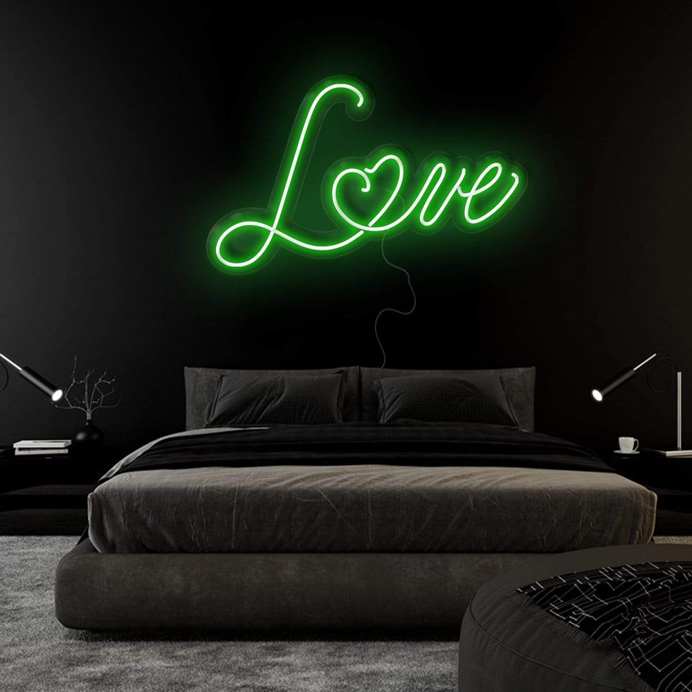 "Love" Neonschild Sign Schriftzug - NEONEVERGLOW