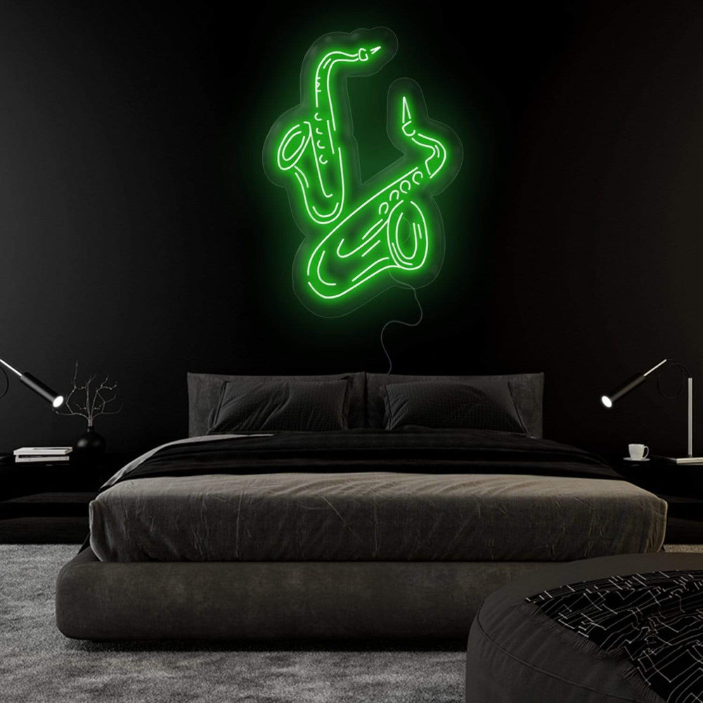 "Jazz Musik" Neonschild Sign - NEONEVERGLOW