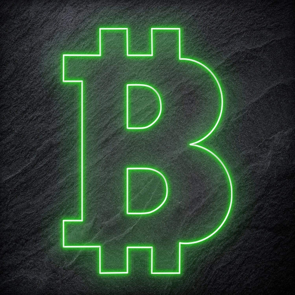 "Bitcoin" Neonschild - NEONEVERGLOW