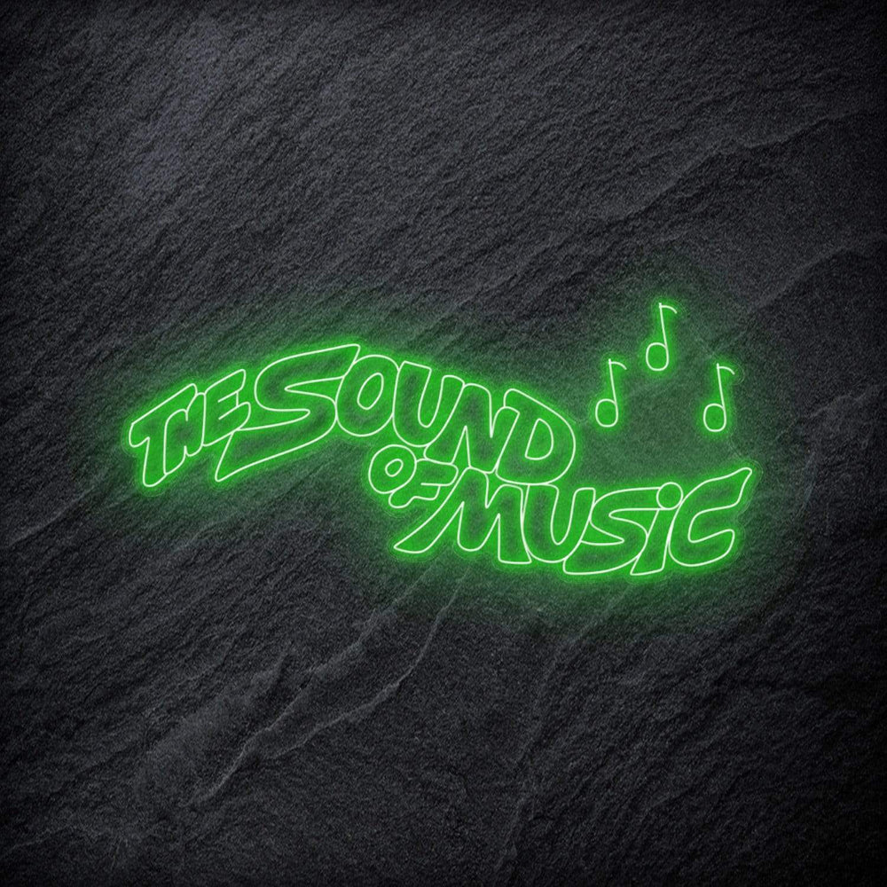 " The Sound Of Music" Neon Schild - NEONEVERGLOW