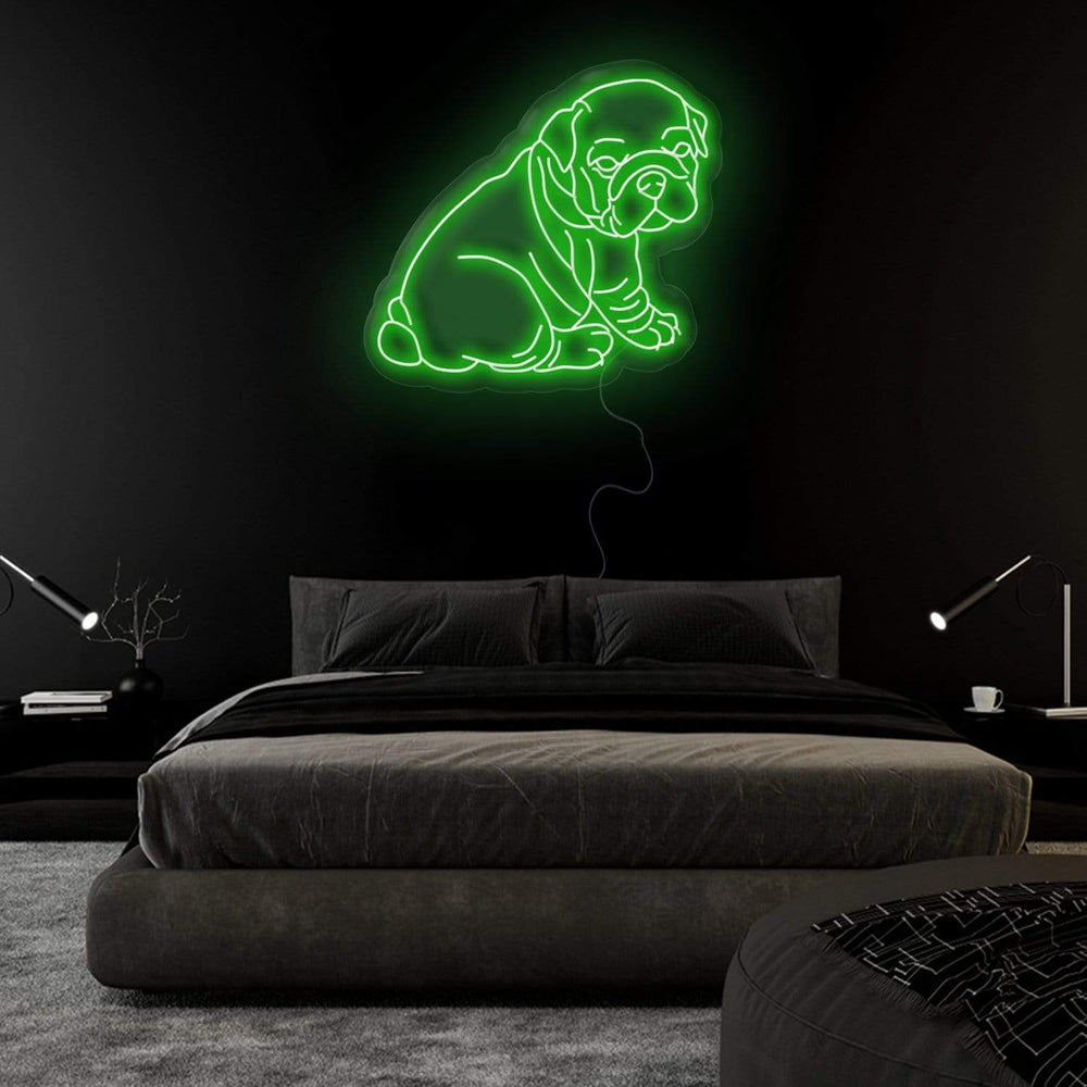 "Bulldogg" Neonschild Sign - NEONEVERGLOW