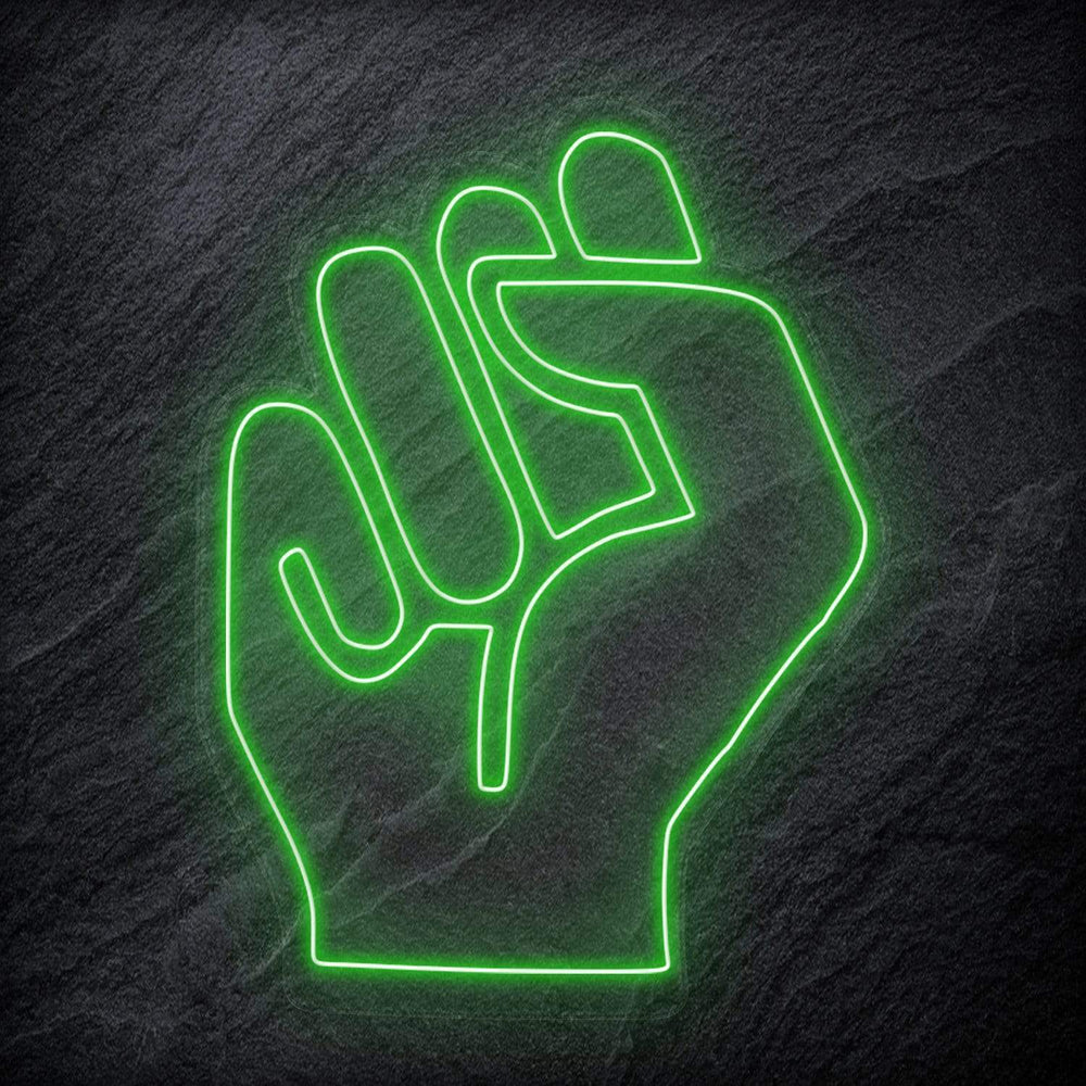 " Hoffnung" Neon Sign Schriftzug - NEONEVERGLOW