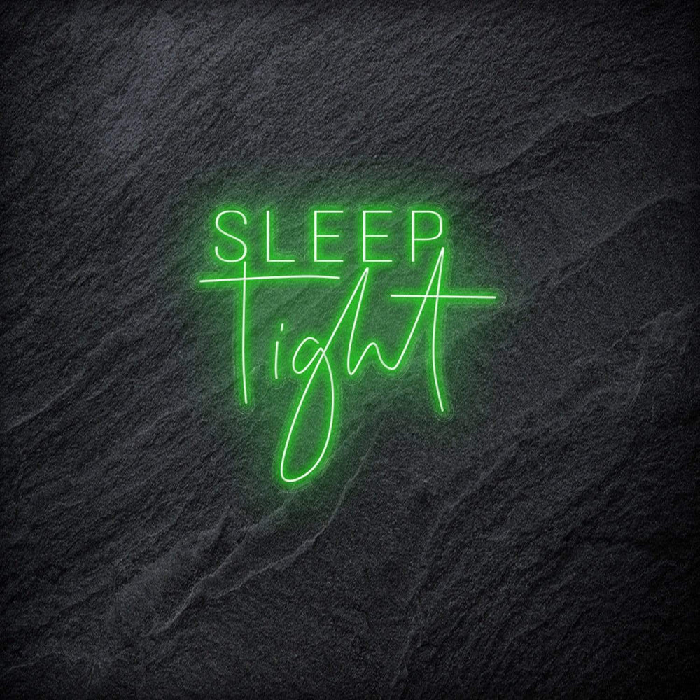 "Sleep Tight" Neon Schriftzug - NEONEVERGLOW