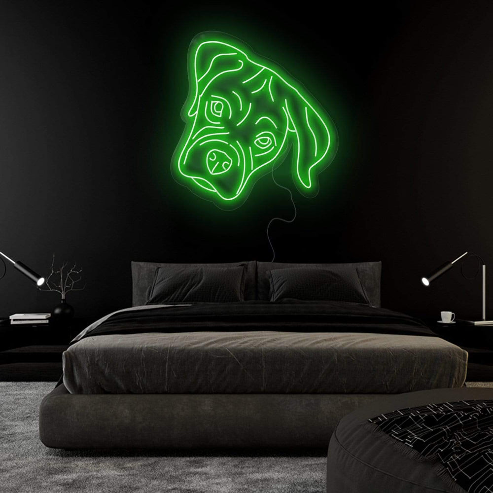 "Bulldogge" Neonschild Sign - NEONEVERGLOW