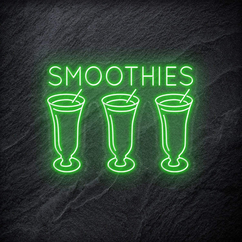 "Smoothies" Neon Schild - NEONEVERGLOW