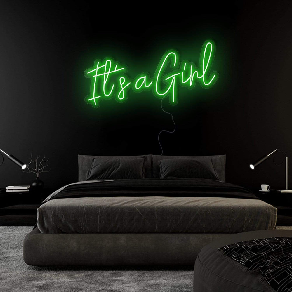 It´s a Girl Neonschild Sign Schriftzug - NEONEVERGLOW