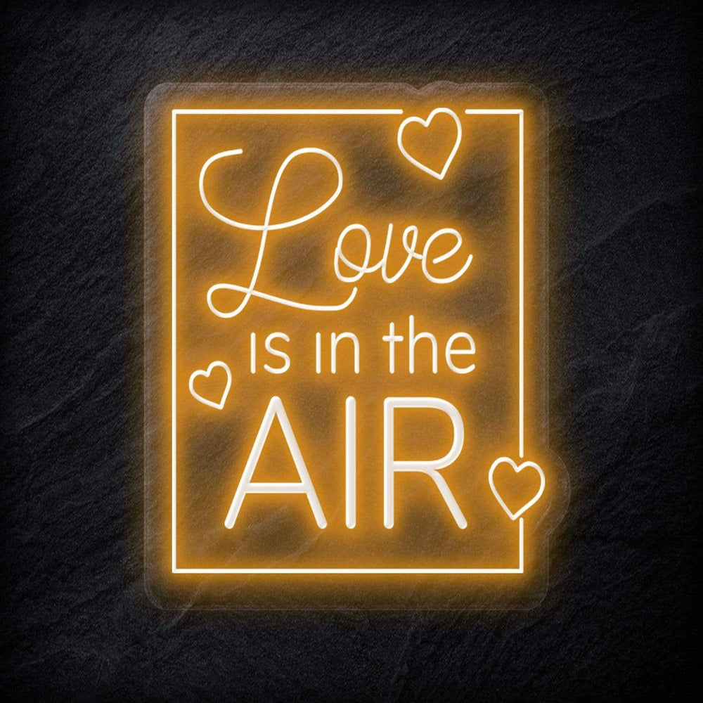 "Love Is in The Air" Neonschild - NEONEVERGLOW