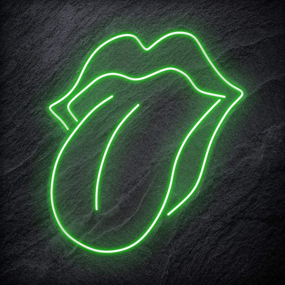 "Lips" Neonschild Schriftzug Sign - NEONEVERGLOW