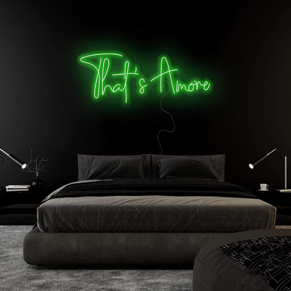 "That´s Amore" Neon Sign Schriftzug - NEONEVERGLOW
