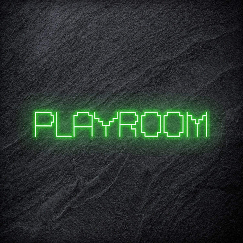 "Playroom" Neon Schriftzug - NEONEVERGLOW