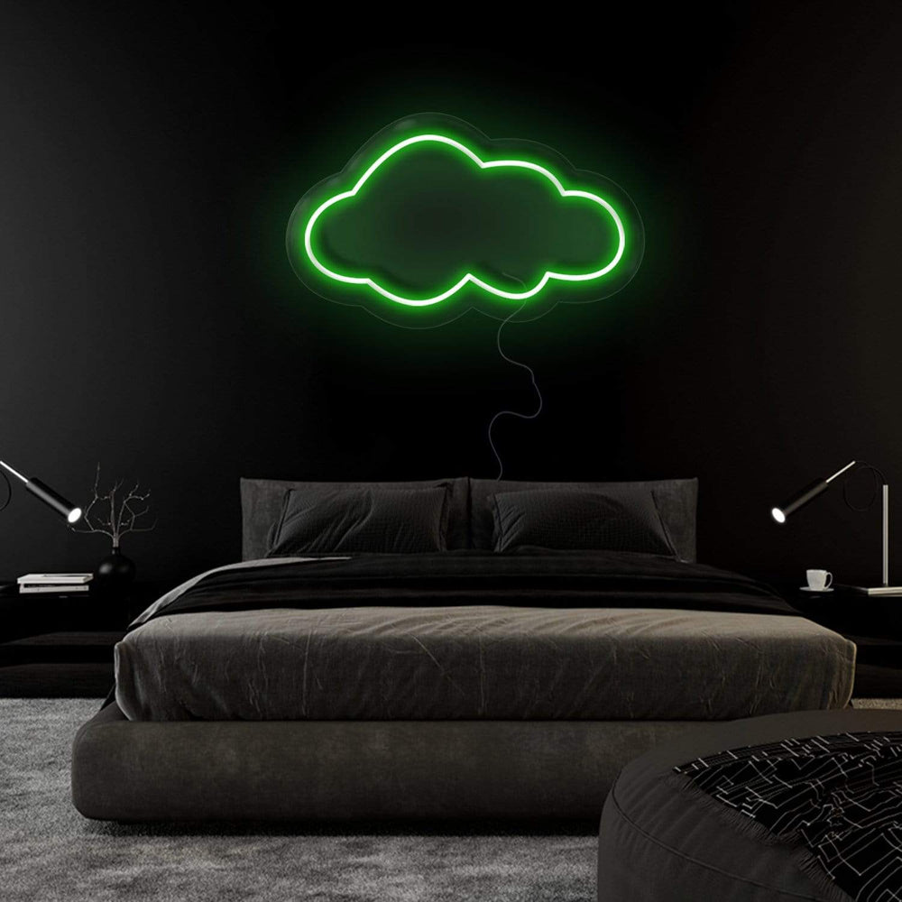 "Wolke" Neonschild Sign - NEONEVERGLOW