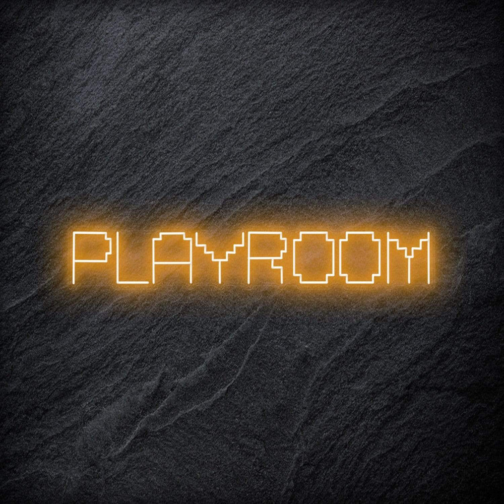 "Playroom" Neon Schriftzug - NEONEVERGLOW