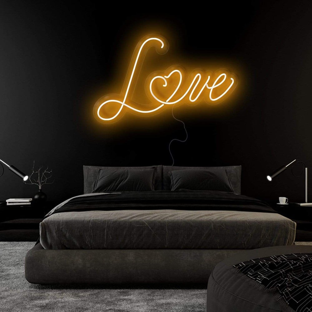 "Love" Neonschild Sign Schriftzug - NEONEVERGLOW
