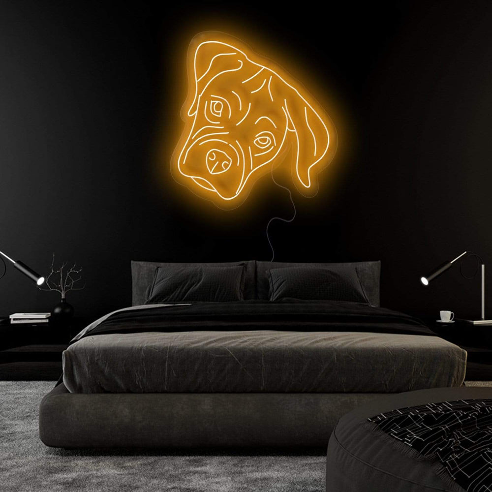 "Bulldogge" Neonschild Sign - NEONEVERGLOW