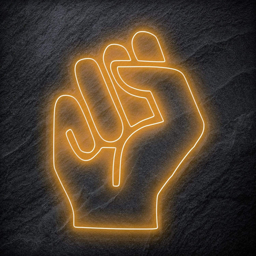 " Hoffnung" Neon Sign Schriftzug - NEONEVERGLOW