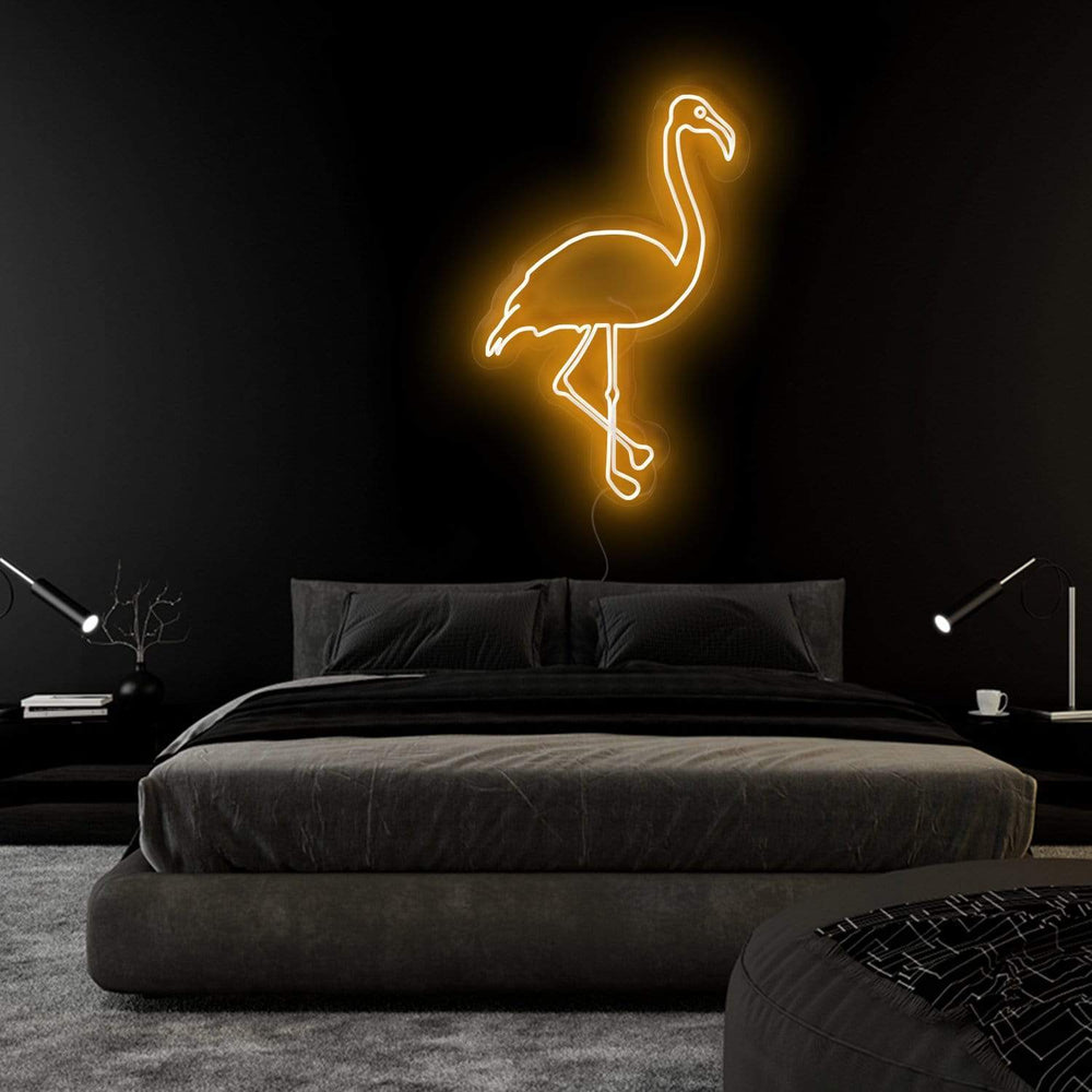 "Gans Bird" Neonschild Sign Schriftzug - NEONEVERGLOW