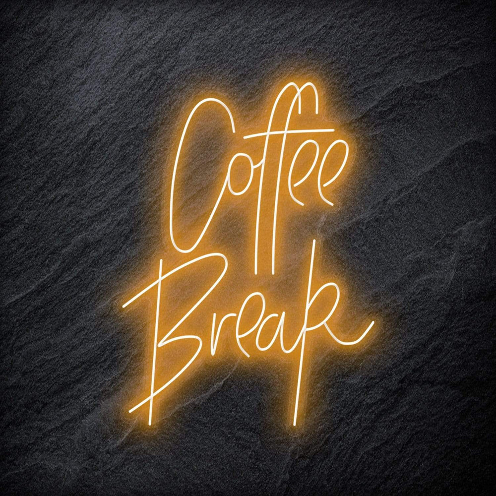 "Coffee Break" Neon Schriftzug - NEONEVERGLOW