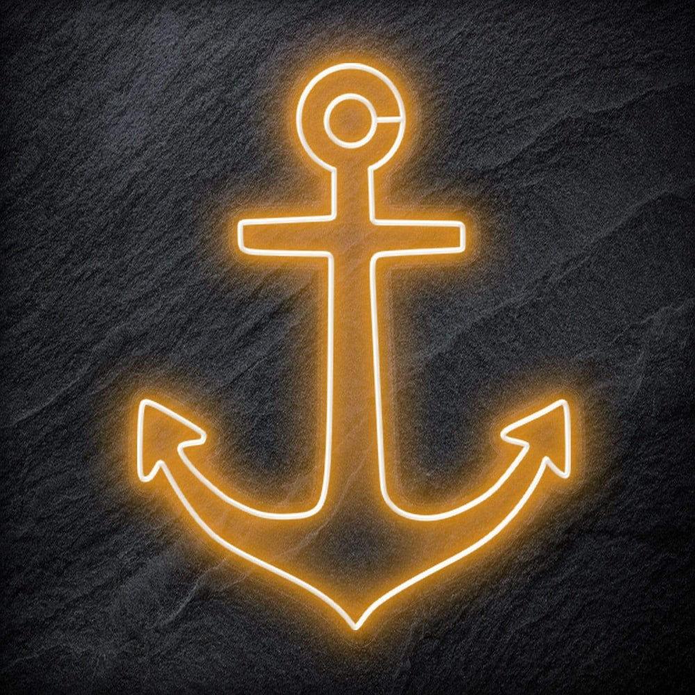 " Anker " Neonschild Schriftzug Sign - NEONEVERGLOW