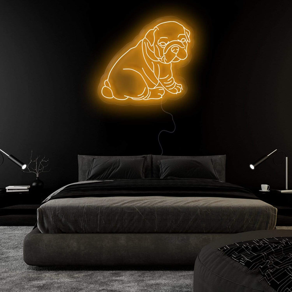 "Bulldogg" Neonschild Sign - NEONEVERGLOW