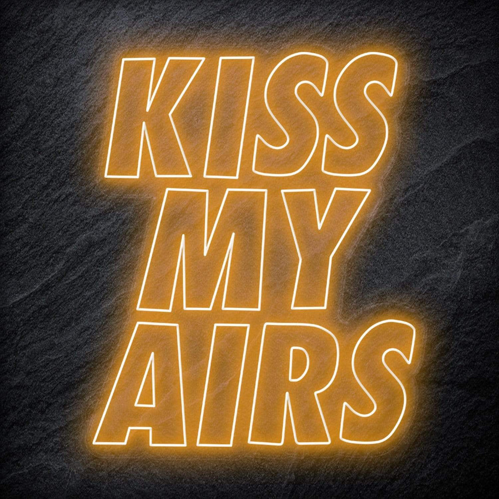 "Kiss My Air" Neon Schriftzug Sign - NEONEVERGLOW