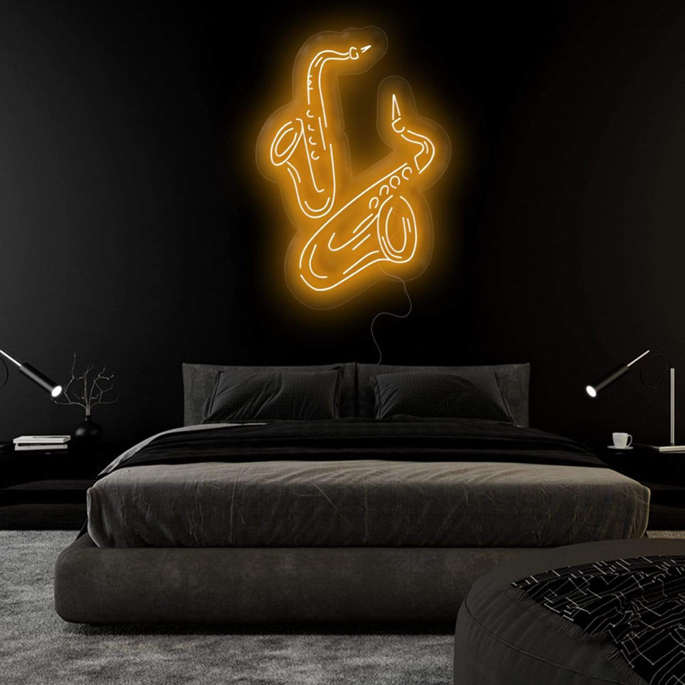 "Jazz Musik" Neonschild Sign - NEONEVERGLOW