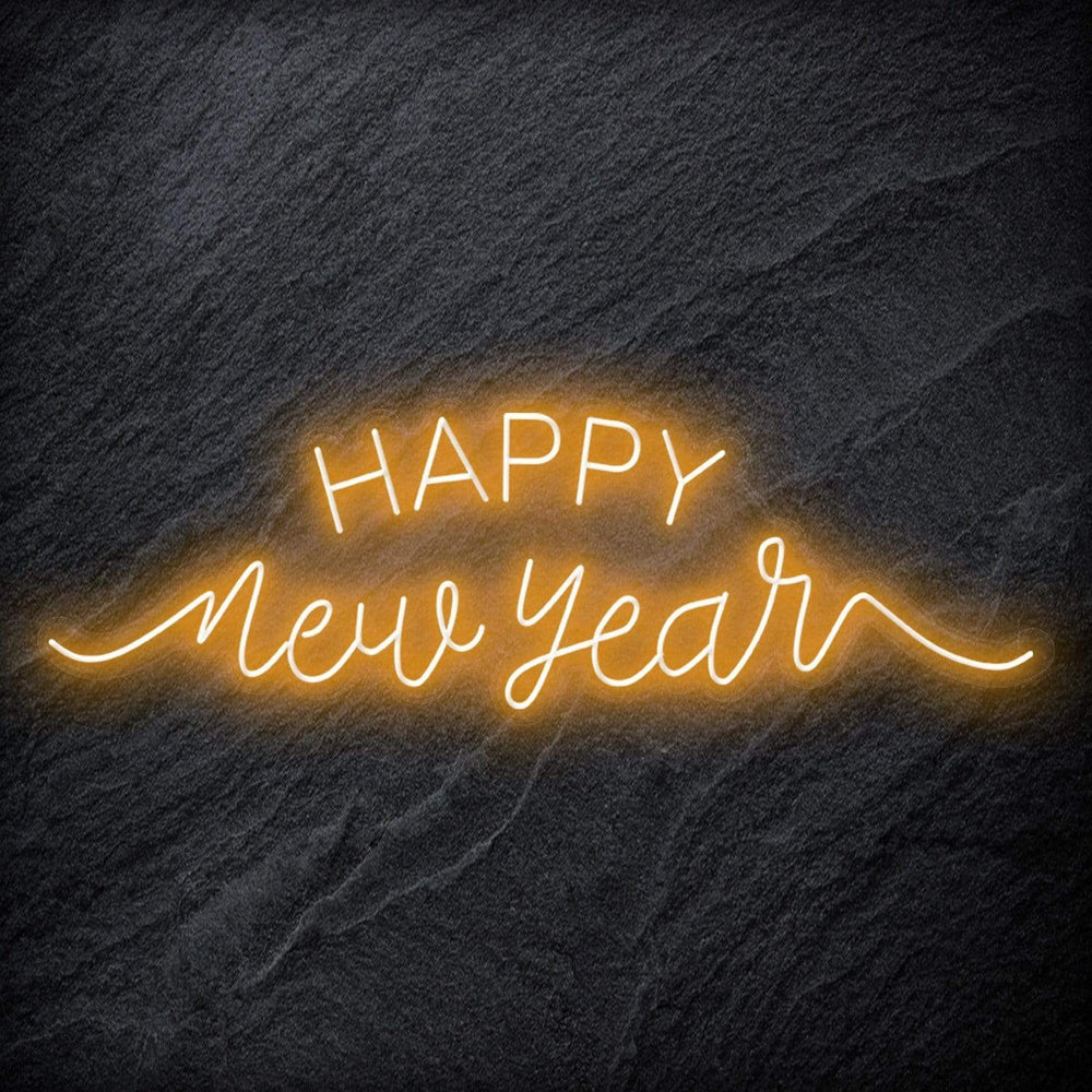 "Happy New Year" Neonschild - NEONEVERGLOW